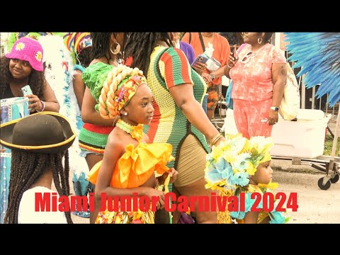 Miami Junior Carnival 2024 The Caribbean Kids Did Put On A Show