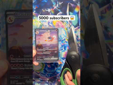 Cutting my Pokémon cards!? #pokemon #pokemoncards #pokemontcg