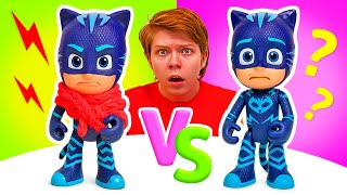 Yoyo piégé dans le désert ! 🏜️🦸‍♂️ Comment les PJ Masks jouets déjouent le plan de Roméo ?