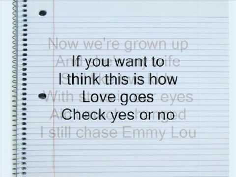 Check Yes Or No By George Strait Lyrics Chords Chordify