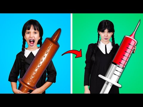 Wednesday Addams Her İşi Başarıyla Atlıyor | Gotcha’dan Çılgın Meydan Okumalar ve Komik Anlar