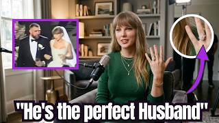 Taylor Happily Show off her $2M Wedding Ring Revealing Why She Choose to Marry Travis kelce!