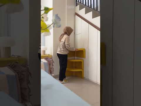INI MEJA ATAU RAK? MULTIFUNGSI BANGET~ meja estetik ala pinterest #roomdecor #roomtour #homedecor