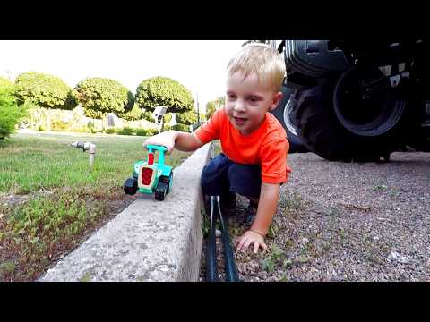 Car toy Excavator truck by Max Time