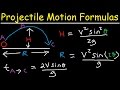 Projectile Motion Concepts and Calculations