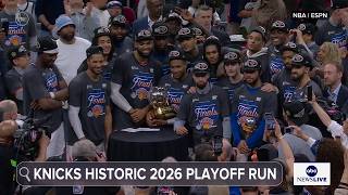 YouTube video thumbnail: New York Knicks Return to NBA Finals for First Time Since 1999