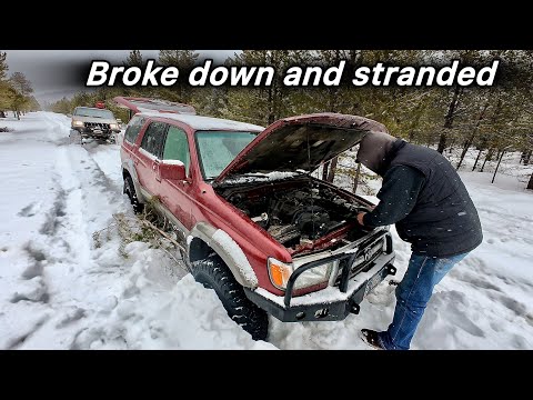 Stranded Overnight With No Heat!