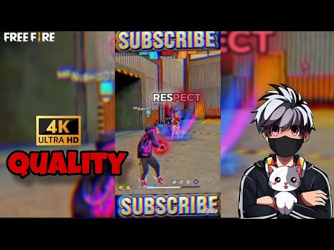 4K QUALITY FREE FIRE 🔥 VIDEO !!✅💥