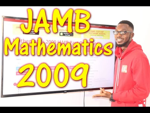 JAMB CBT Mathematics 2009 Past Questions 1 - 17
