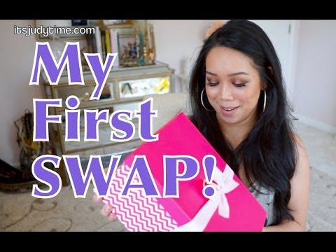 My First Makeup SWAP with Shaaanxo! - itsjudytime