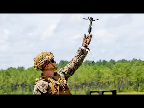 US Marines Conduct Live-Fire Test of Lethal Drone Munitions at Camp Lejeune