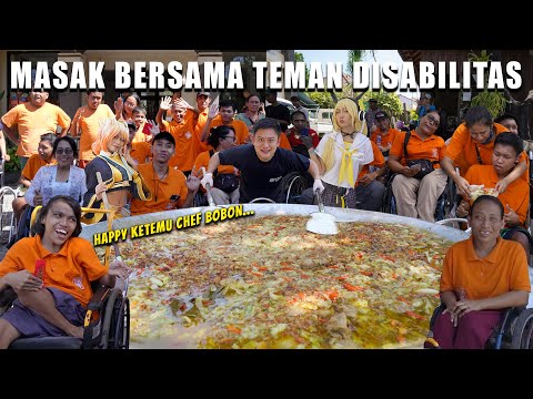 TERHARU DENGAN SEMANGAT TEMAN DISABILITAS! MASAK BARENG PENUH MAKNA.