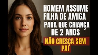 HOMEM ASSUME FILHA DE AMIGA PARA QUE A CRIANÇA DE DOIS ANOS NÃO CRESÇA SEM PAI