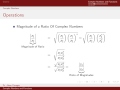 Complex Numbers and Their Properties