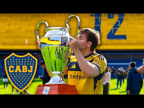 SOY JUGADOR DE BOCA POR UN DÍA (y salgo campeón)