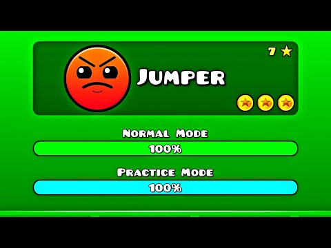 Jumper! All Coins 100% Complete :)Geometry Dash