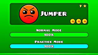 Jumper! All Coins 100% Complete :)Geometry Dash