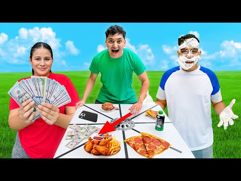 JUGAMOS A LA RULETA de RETOS con DINERO😱/ATILIO LARIN