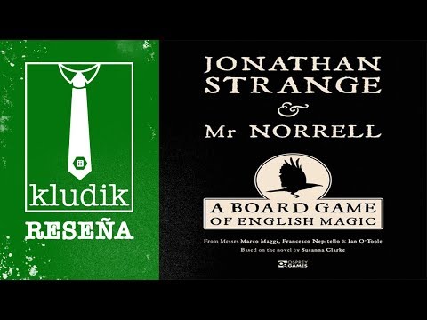 Reseña Jonathan Strange & Mr Norrell: A Board Game of English Magic