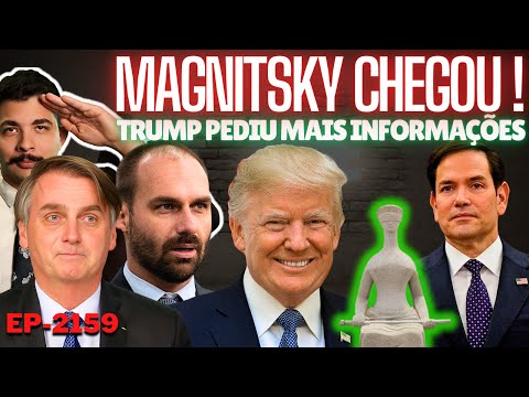 Magnitsky CHEGOU e Trump PEDIU Mais INFORMAÇÕES + O Termômetro Barroso + Faria Lima, Temer e Maia.