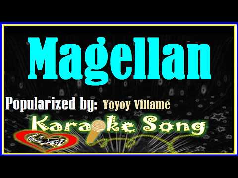 Magellan Karaoke Version by Yoyoy Villame-  Karaoke Cover