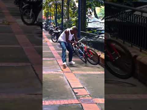 The Super Sticky Bike #funnyvideos #prankvideos #funnyvideo #prankvideo #funnycomedy #funnypranks