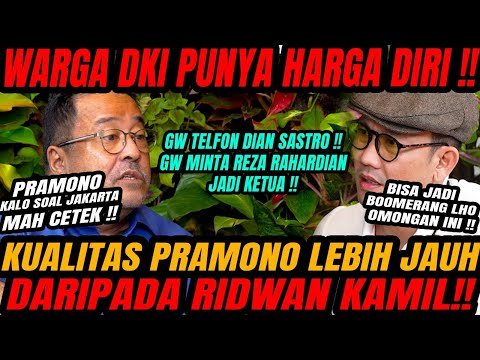 SI DOEL BISA APA?? WARGA JAKARTA & JAKMANIA MILIH SIAPA? - RANO KARNO (Curhat Bang)