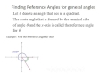 Trigonometric Functions and Angles