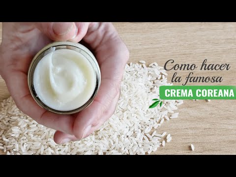 Crema de Arroz Coreana | Aclara Zonas oscuras de la piel, quita manchas y pecas |
