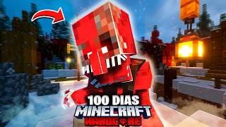 SOBREVIVI 100 DIAS  EM UM SURTO DE CANIBAIS PARASITA NO MINECRAFT HARDCORE - O FILME