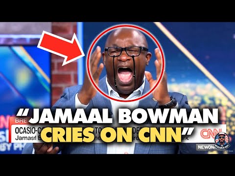 🚨Jamaal Bowman EMBARRASSES Himself On CNN And MELTSDOWN #cnn #meltdown