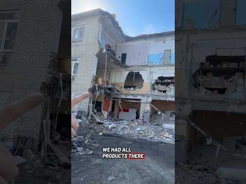 Alex Terrible Masks house crumbled down