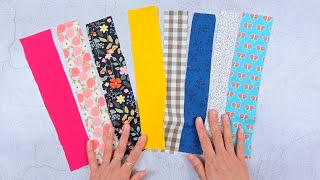 It's Not Trash, It's Treasure! Make a Zipper Pouch in Just 5 Minutes