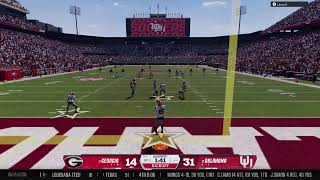 CFB 25 Online Dynasty | UGA vs Oklahoma