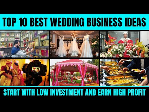 Top 10 Best Wedding Business Ideas with High Profit Margins