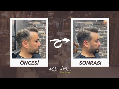 American Crew Transparan Boya Ve Mat Şekillendirici Uygulaması