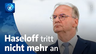 Sachsen-Anhalt: Ministerpräsident Haseloff tritt bei Landtagswahl 2026 nicht mehr an