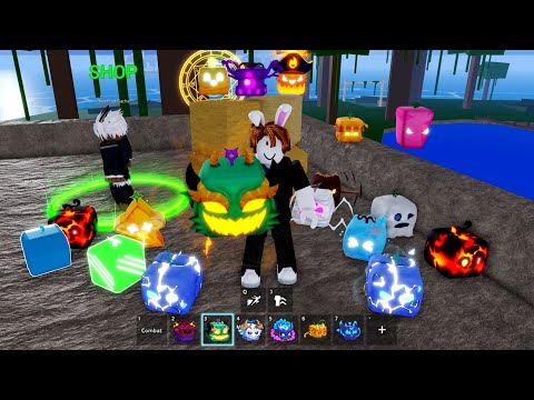 Noob to Max But I Eat EVERY Fruit in Blox Fruits