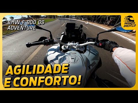 Essa GRANDONA é muito ágil 🔥 BMW F 900 GS Adventure 💙 #nandoangelo #motovlog