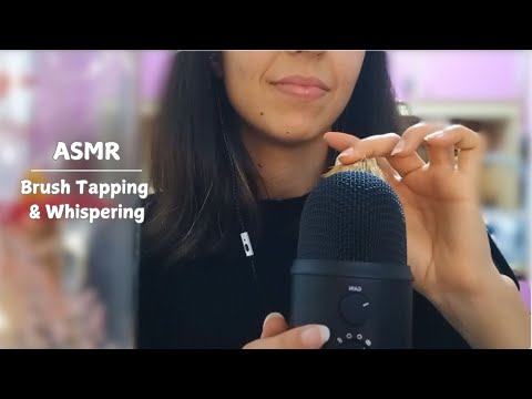 ASMR Brush Tapping & Whispering 🎨 | Guaranteed Sleep Inducing Tingles