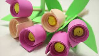 🌹 Cómo hacer flores de foamy goma eva
