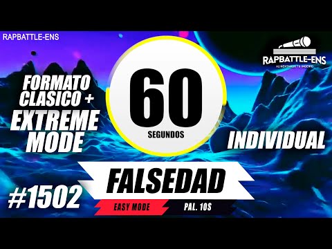 🎤 Formato FMS Individual 🔥 Base de Rap Para Improvisar Con Palabras | ENTRENAMIENTO FMS #14502