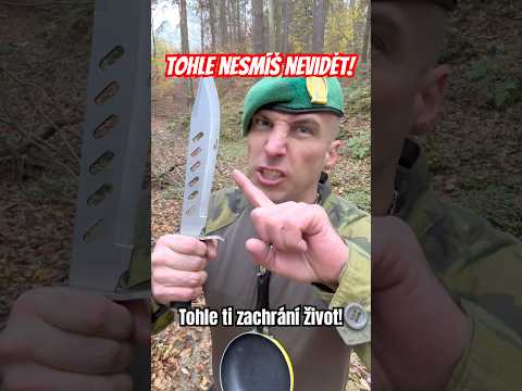 Tohle ti zachrání život - Správný hod nožem