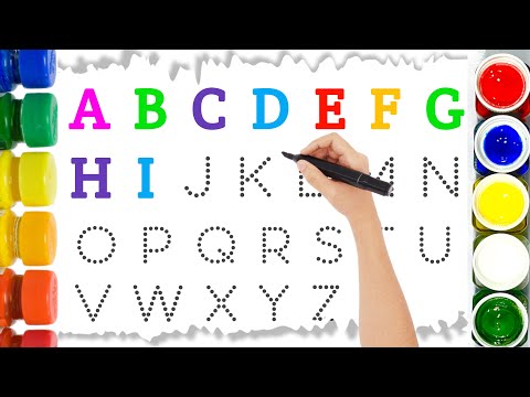 A to Z kids learn, A for apple B for ball, ABCD, Alphabets, kids rhymes, English Varnmala