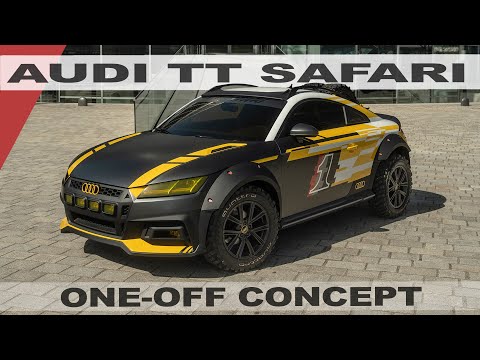 Awesome AUDI TT SAFARI CONCEPT - From when Audi still knew what they were doing