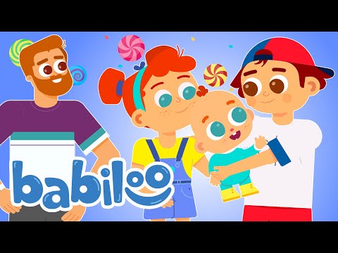 Little Baby Brother & Johny Johny Yes Papa! #singalong 💕 | Babiloo Nursery Rhymes & Kids Songs 🎶
