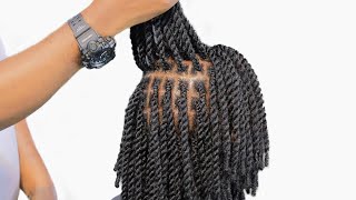 HOW TO DO INWARD METHOD ON HOT BRAIDS EXTEXTIONS