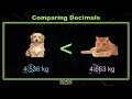 Comparing and Ordering Decimals Mastery