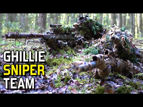 Ghillie Sniper Duo Hunt Badly Behaved Airsofters