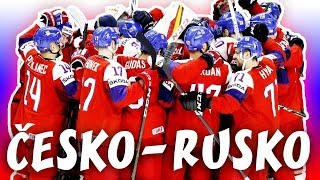 [Česko - Rusko 1:4] /Carlson Hockey Games 2019/ (Sestřih)
